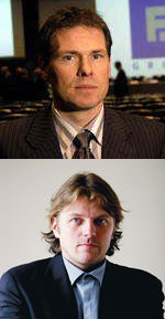 Hannes og Jón Ásgeir